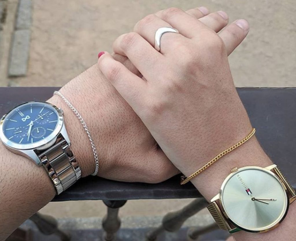 Pulseras de plata para parejas - Pulseras Hombre - Seviatelle